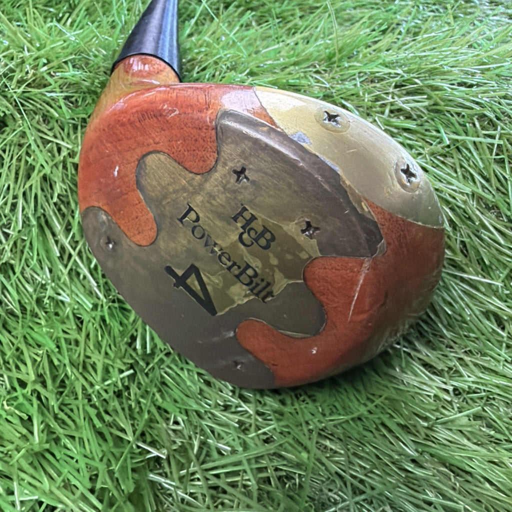 H&B PowerBilt Citation Persimmon 4 Wood RH Dynamic Gold PPW5V Regular Flex 42"