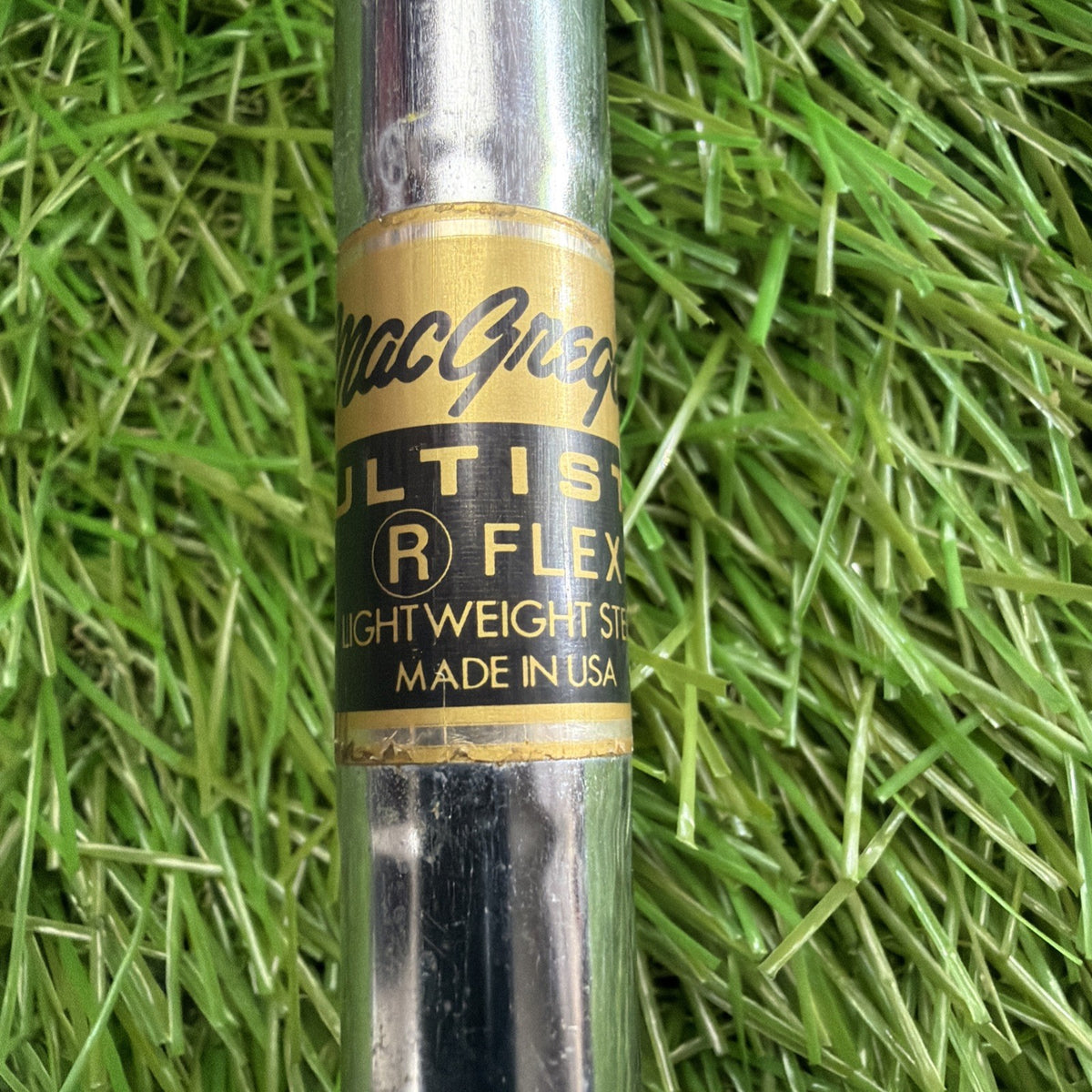 Vintage MacGregor Golden Bear 1 Wood RH Regular Flex Steel Shaft 43.5"
