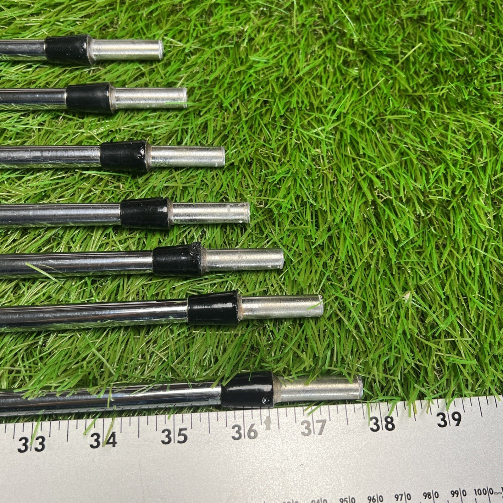 TrueTemper Dynamic Gold S400 Stiff Shaft 4-PW Golf Pride Grips .355 Taper Tip