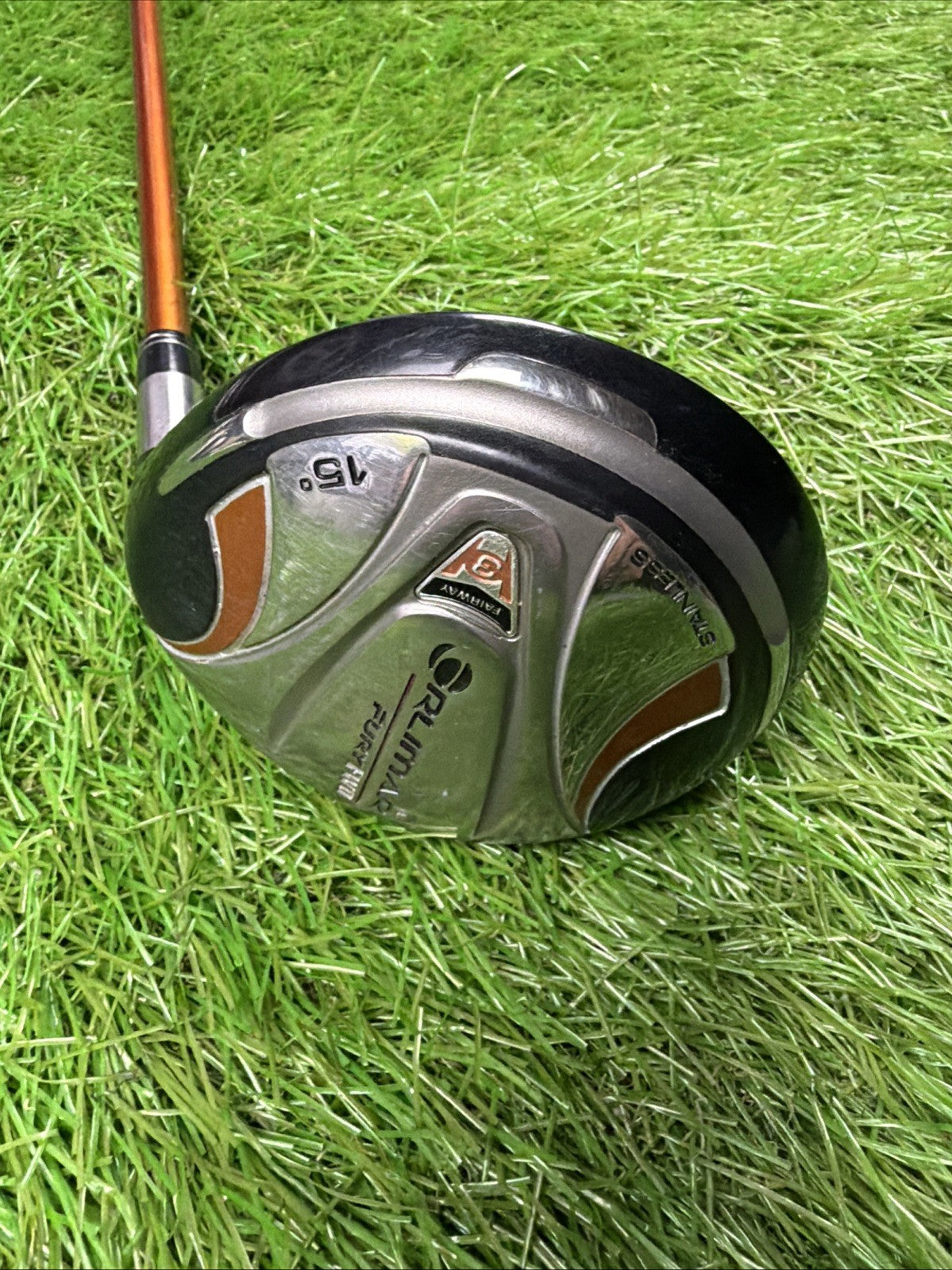 Orlimar Fury FWD 15° 3 Wood RH ALDILA NVS-HT Regular Flex Shaft 44"