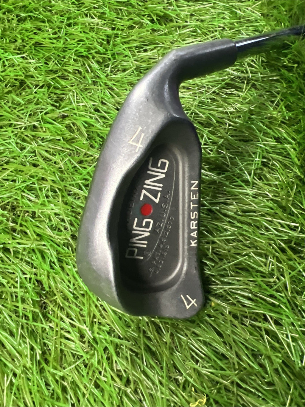Ping Zing 4 Iron Red Dot RH Ping KT-M Stiff Flex Shaft 38.5"