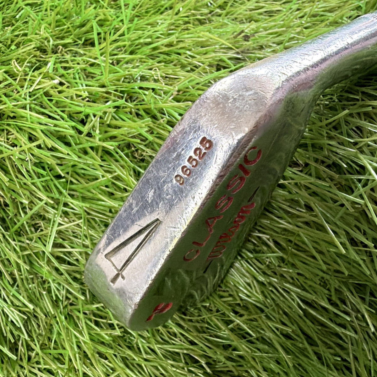 Vintage Wilson Classic 4 Iron RH Steel Shaft Reminder Grip 37.5"