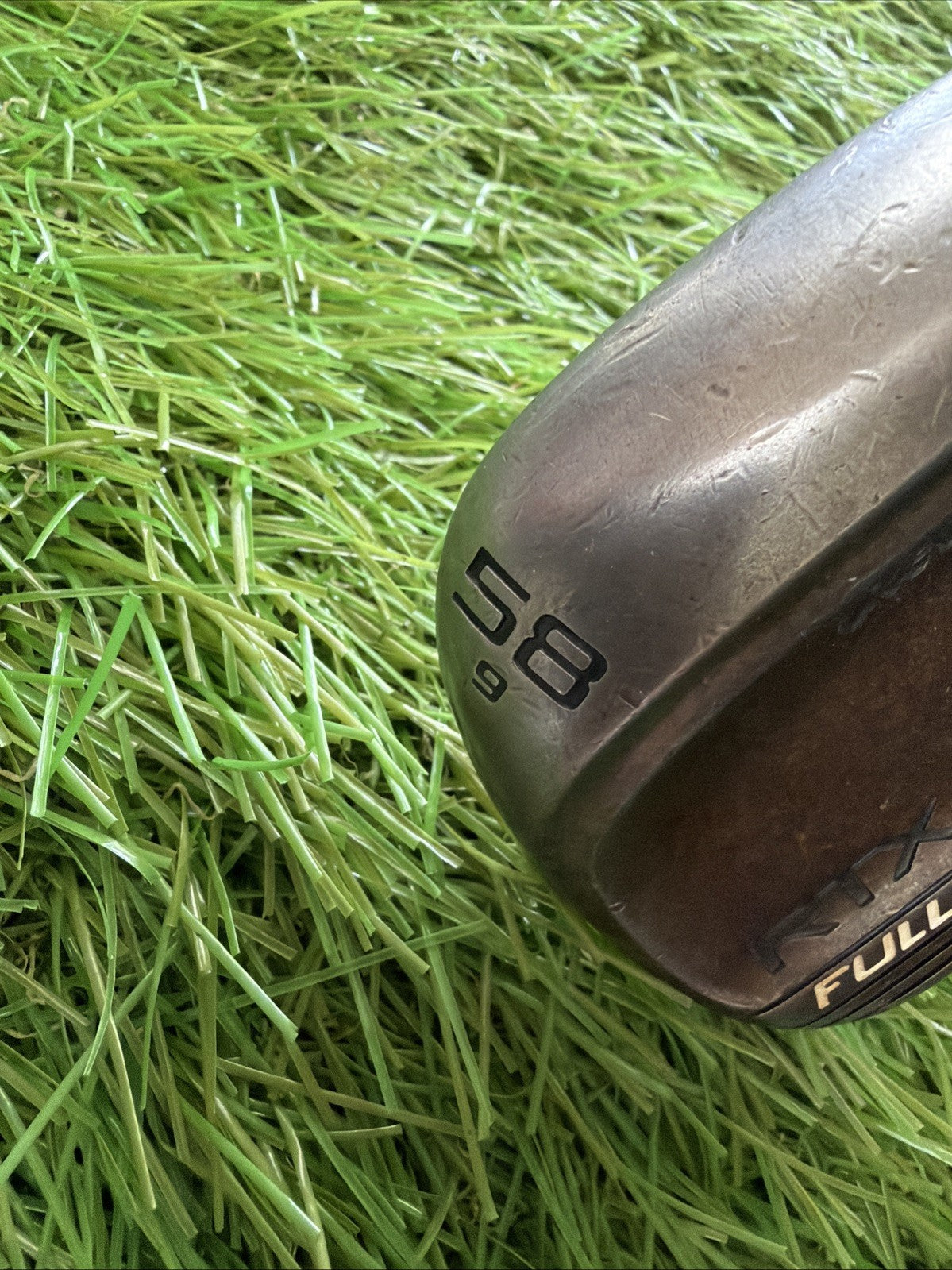 Cleveland Zipcore RTX 58° Wedge Full-Face Raw RH A.W.T. 2.0 Wedge Flex Shaft 35"