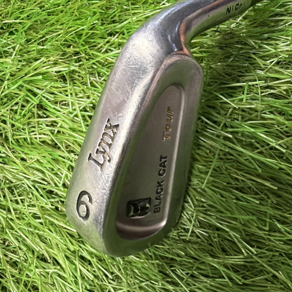Lynx Black Cat Tour 6 Iron RH Dynamic Gold R300 Regular Flex Shaft 37.5"