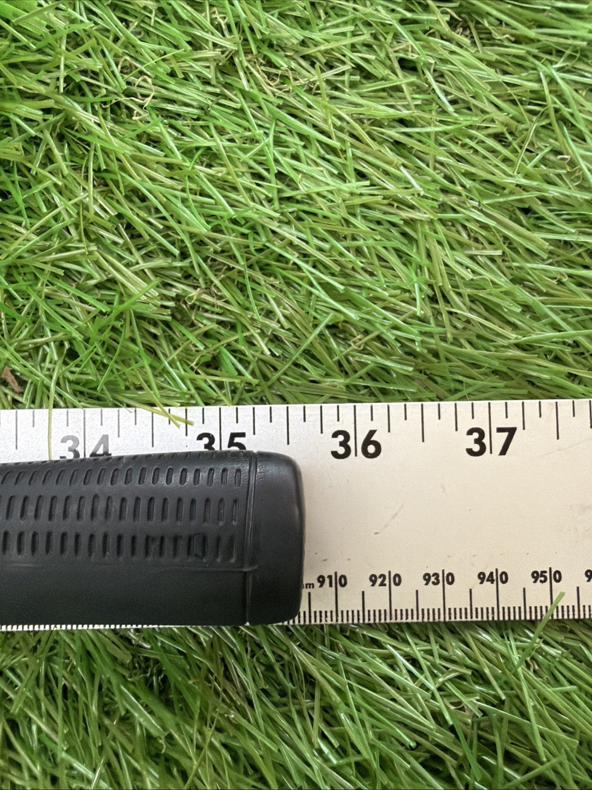 Vintage Axaline Brass Putter RH Steel Shaft 35.5"