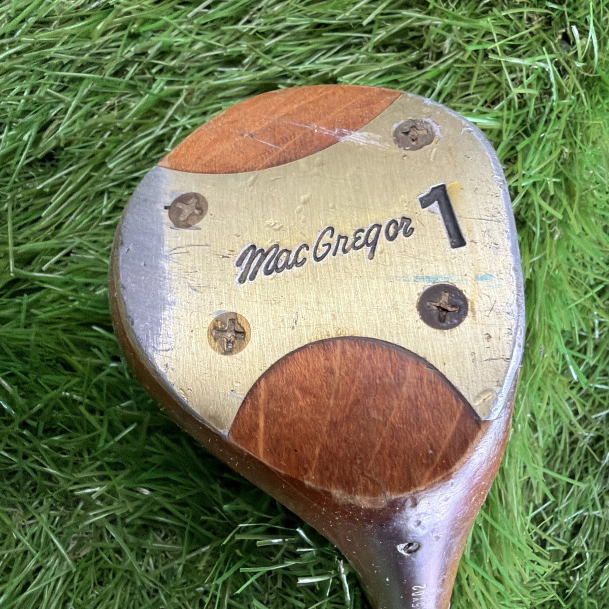 Vintage MacGregor Golden Bear 1 Wood RH Regular Flex Steel Shaft 43.5"