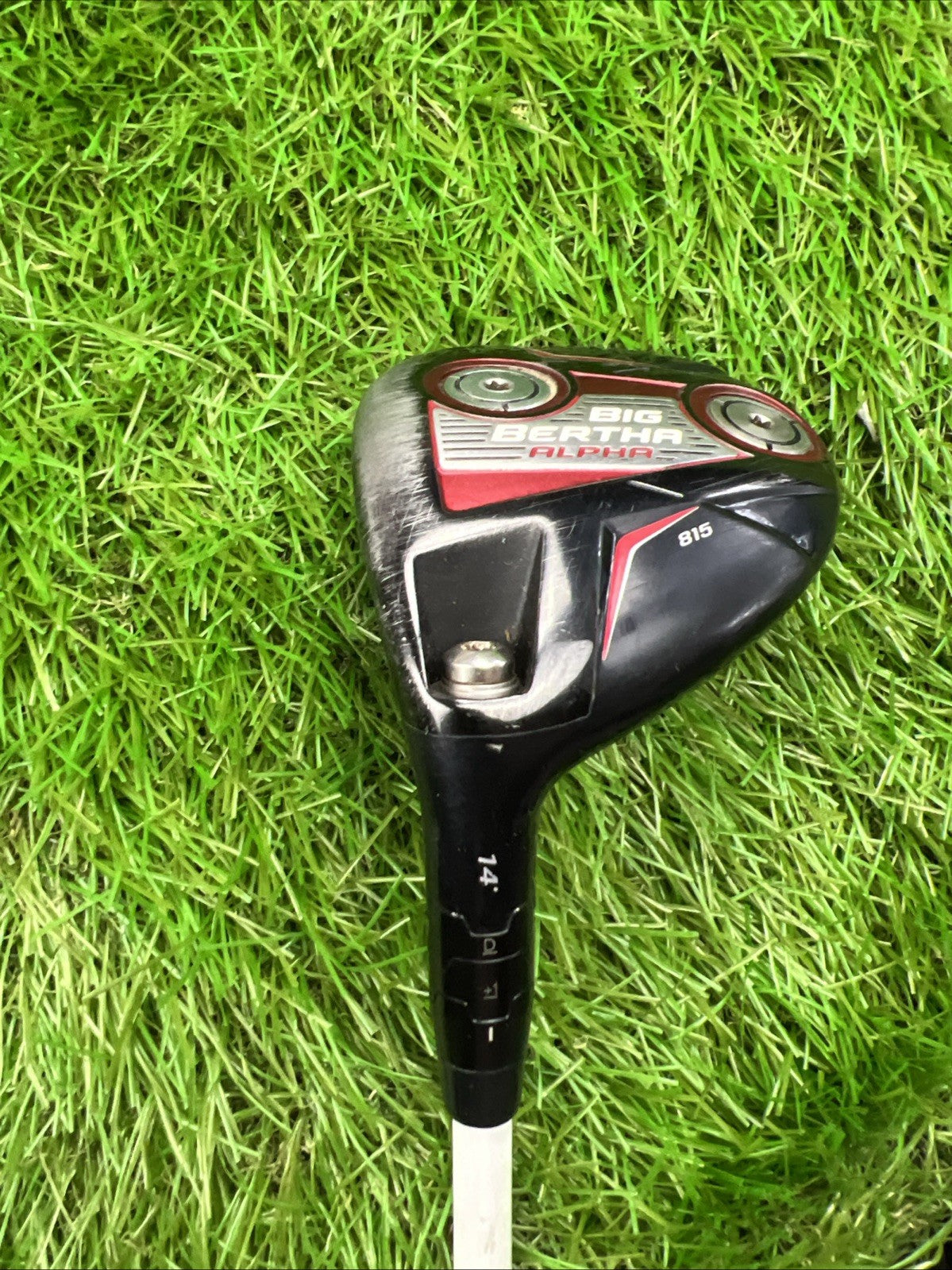 Callaway Big Bertha Alpha 14°Fairway Wood LH Fujikura Speedster 665 Stiff 43"