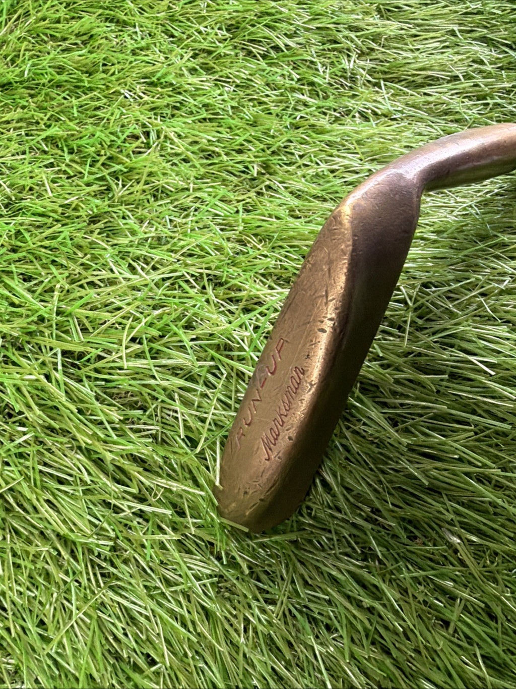 Vintage Marksman Run-Up Chipper RH Steel Shaft 33.5"