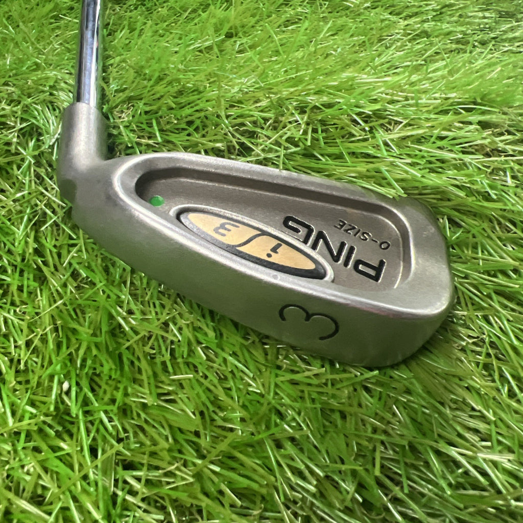 Ping i3 3 Iron O-Size Green Dot RH CUSHIN JZ Stiff Flex Shaft 39"