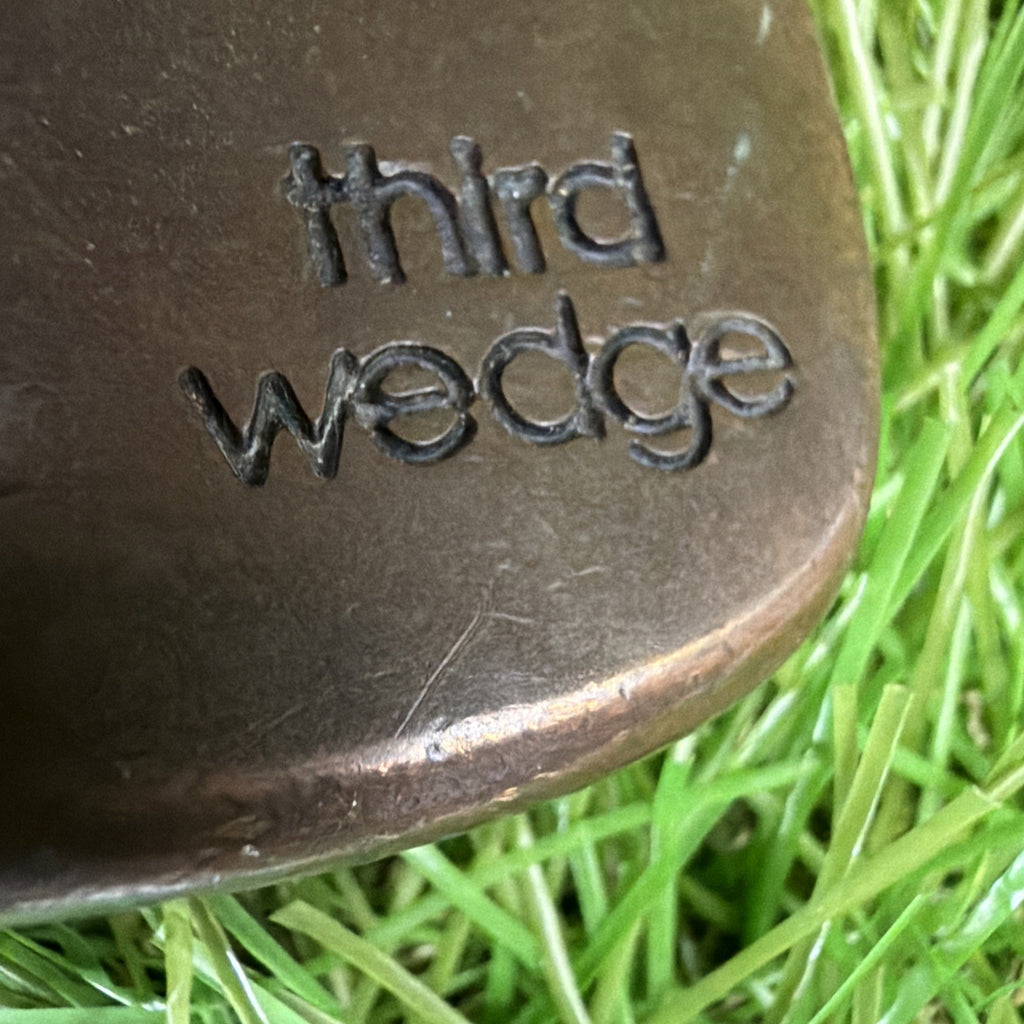 Vintage Golf Works Third Wedge 60° Beryllium Copper (BeCu) LH Steel Shaft 35.5"