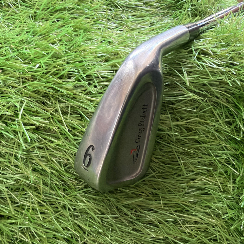 Greg Pickett 6 Iron RH True Temper Gold Plus R300 Regular Flex Shaft 37.5"