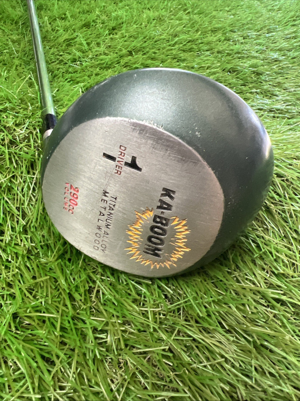 Rare KABOOM Driver 290cc Titanium Alloy RH Regular Flex Graphite Shaft 45"