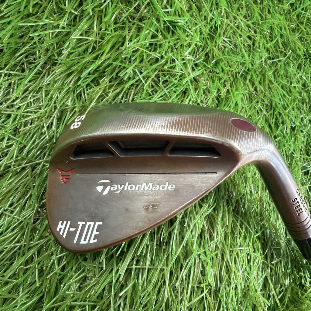 TaylorMade HI-TOE 58° Wedge Carbon Steel RH KBS HI-REV 2.0 115 Regular Flex 35"