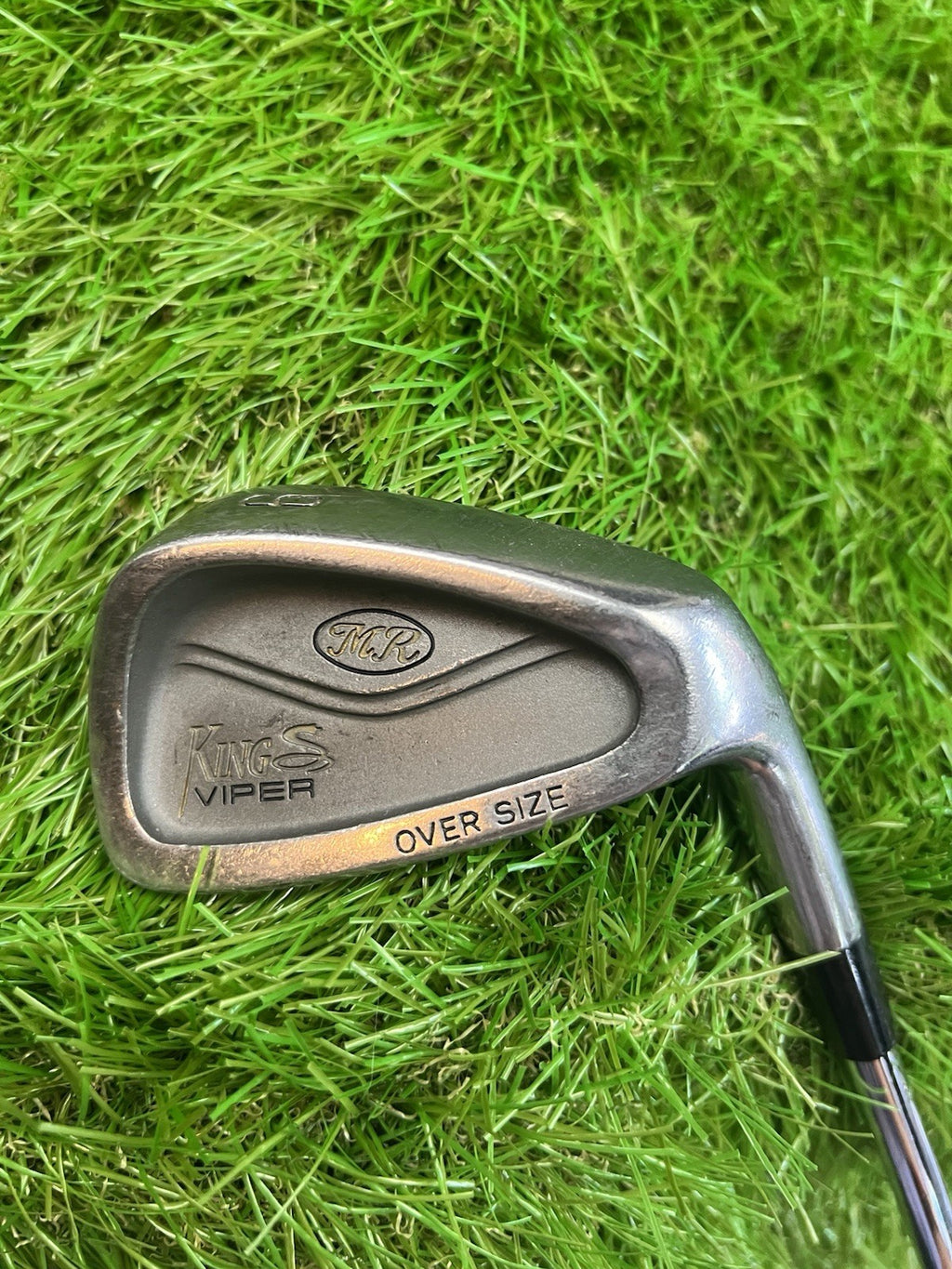 King Cobra Viper 9 Iron RH Dynalite Stiff Flex Steel Shaft 36.5"