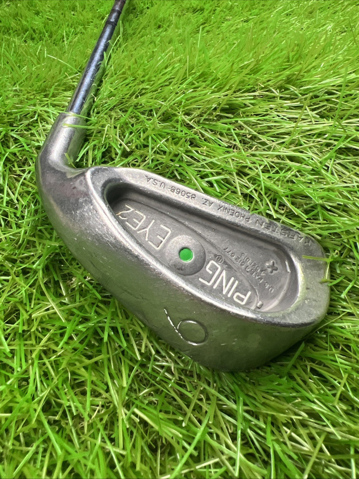 Ping EYE 2 6 Iron Green Dot RH Ping KT Stiff Flex Shaft 38.5"