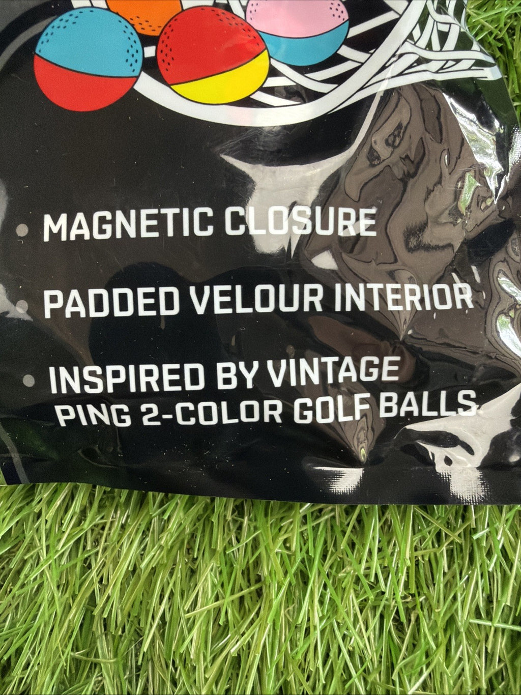 Ping Vintage Strobic Mallet Putter Cover Magnetic Closure