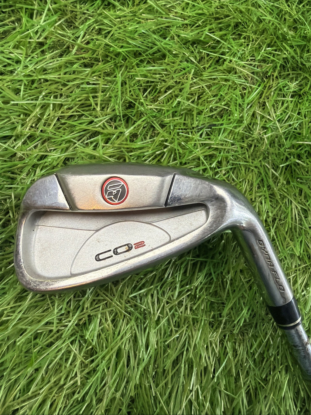 DynaFlo CO2 7 Iron RH Regular Flex Steel Shaft 36.5"