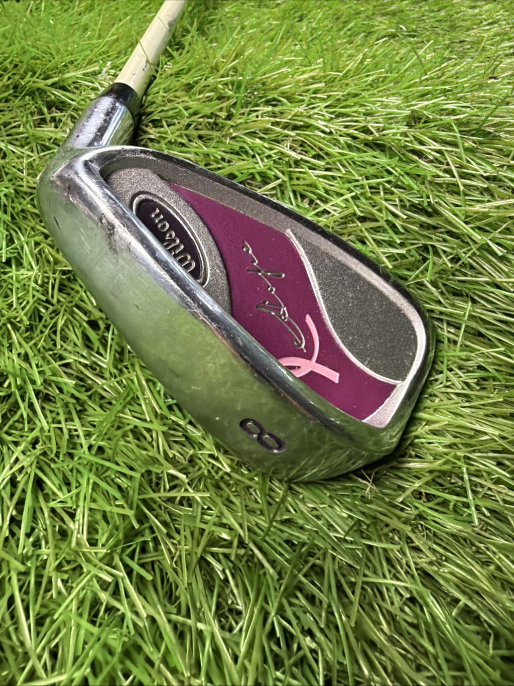 Wilson Hope 8 Iron RH Womens Flex Graphite Shaft 36"