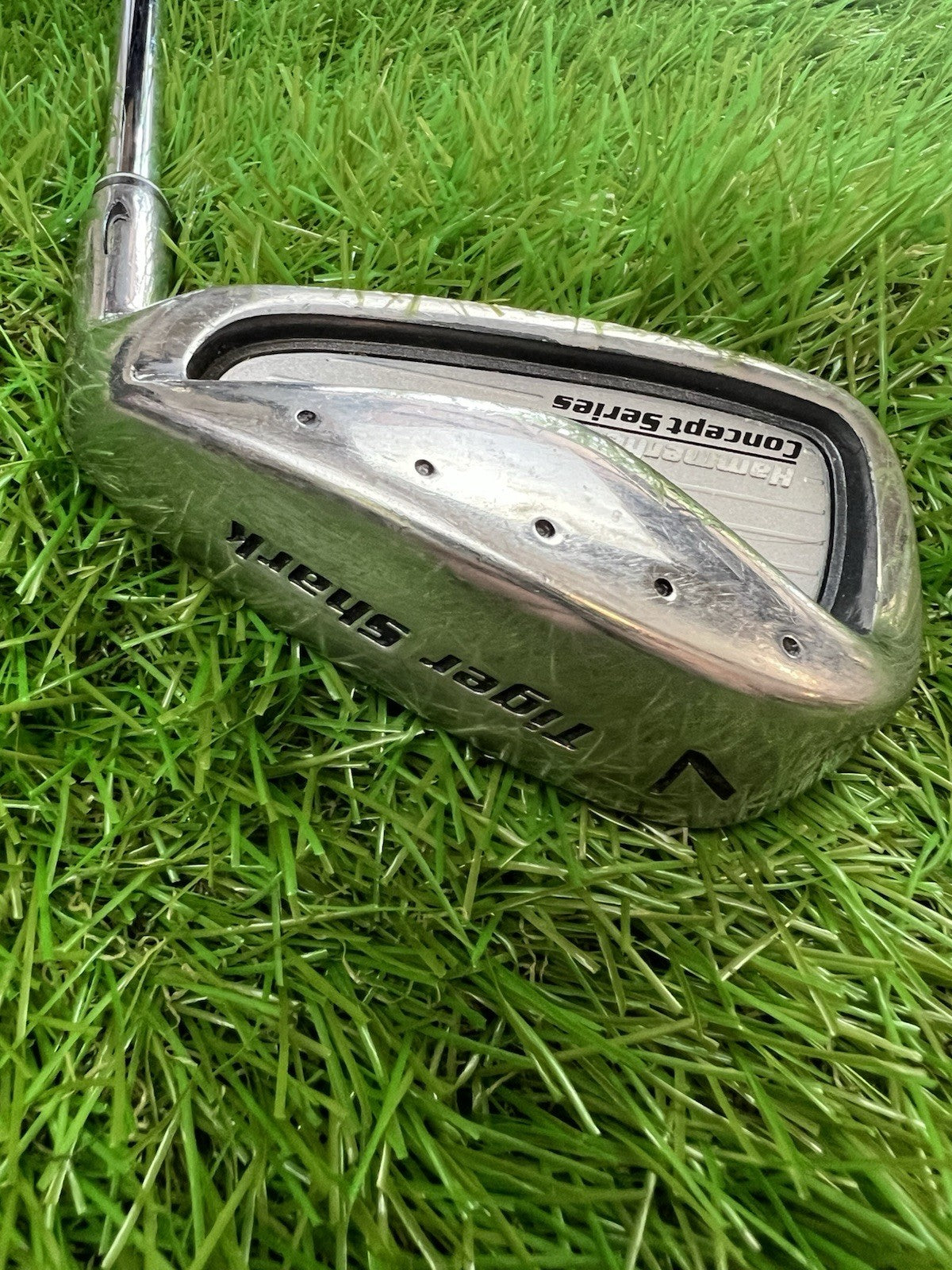 Tiger Shark 7 Iron Hammerhead Concept Series RH Steel Shaft 37"