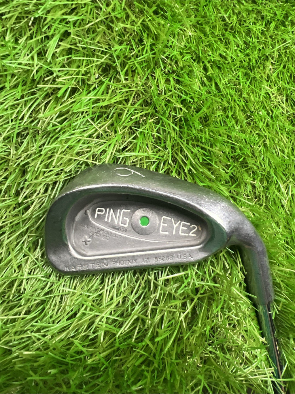 Ping EYE 2 6 Iron Green Dot RH Ping KT Stiff Flex Shaft 38.5"