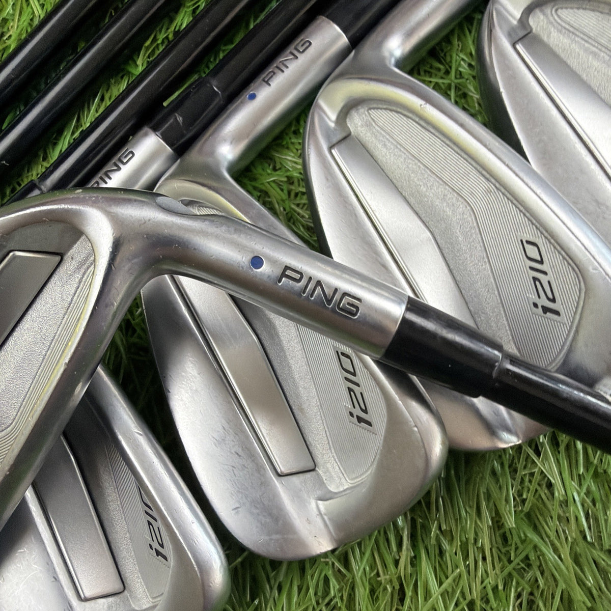 Ping i210 Iron Set (3-PW) Blue Dot RH ALTA Distanza 40g Soft Regular Flex