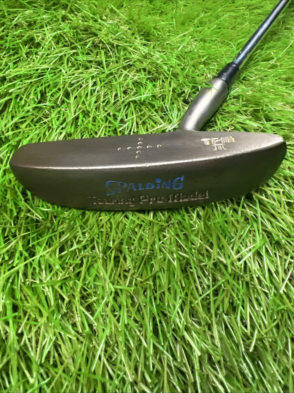 Vintage Spalding Touring Pro Model TPM II Blade Putter RH 34" Original Grip
