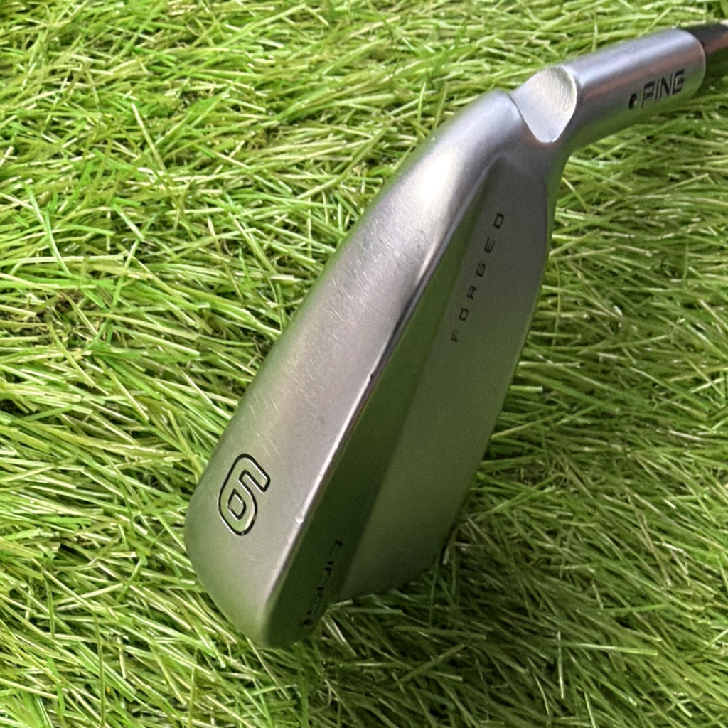 Ping i500 6 Iron Black Dot Forged RH Aerotech Steel Fiber 195 Stiff Flex 38"