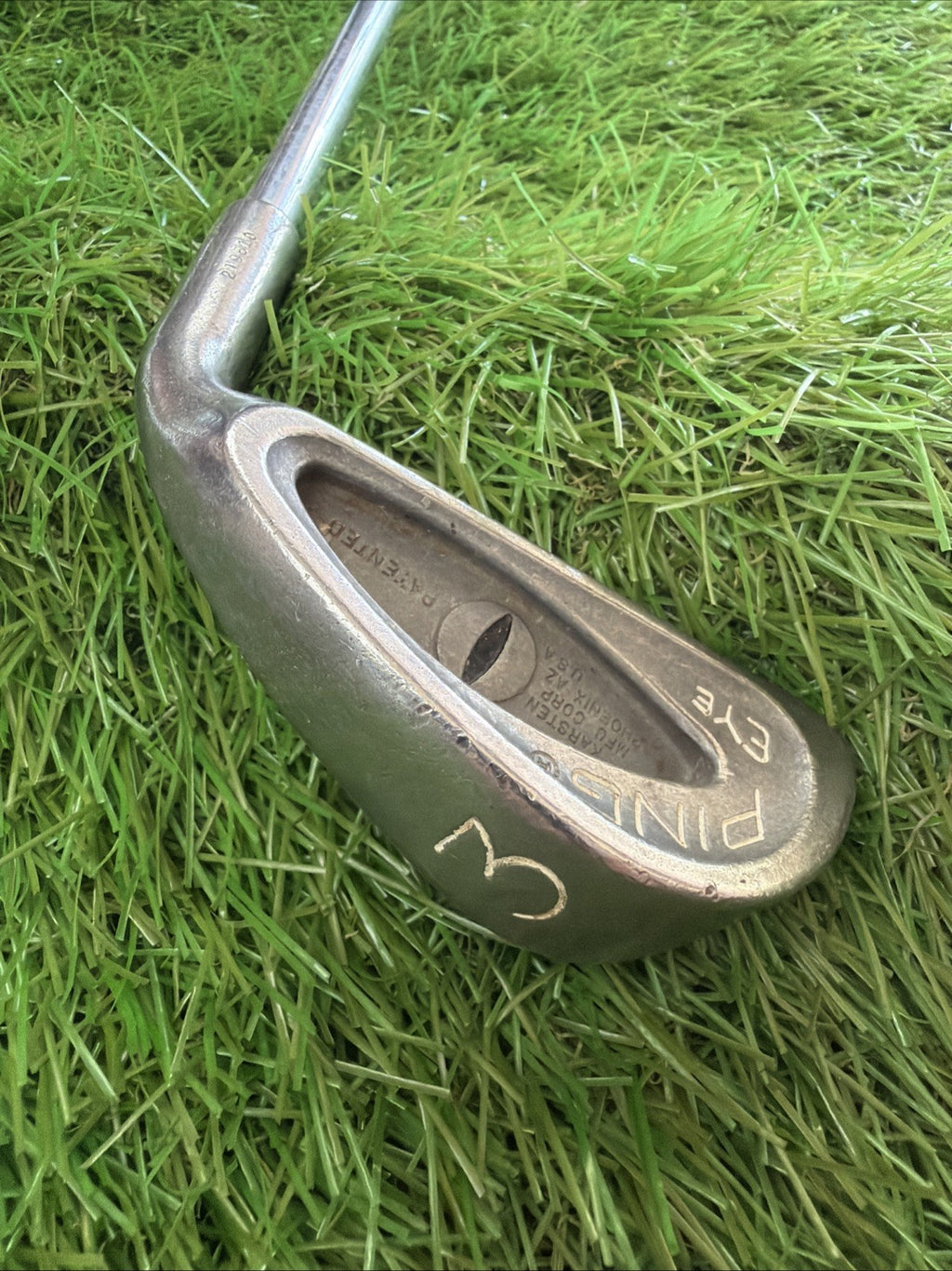 Ping Eye 3 Iron Cat Eye Black Dot RH ZZ Lite Stiff Flex Shaft 39"