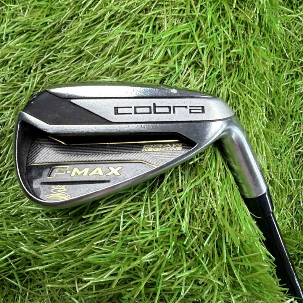 Cobra F Max 9 Iron Draw Weighting RH 55g Lite Flex Graphite Shaft 36"