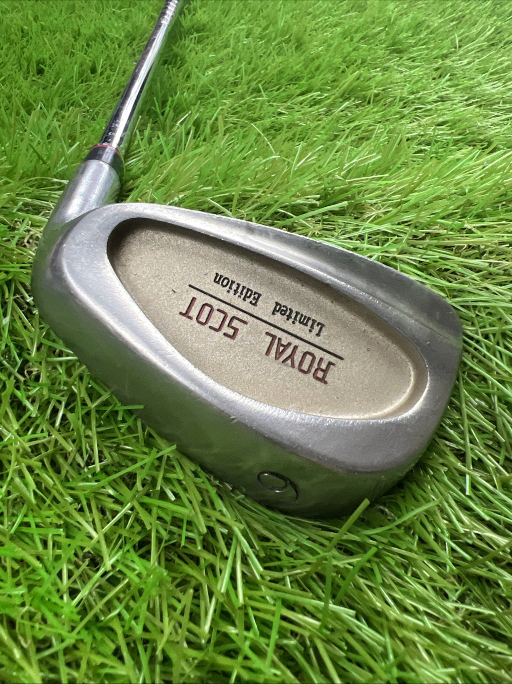 Royal Scot 9 Iron Limited Edition RH Apollo Stiff Flex Steel Shaft 35.5"