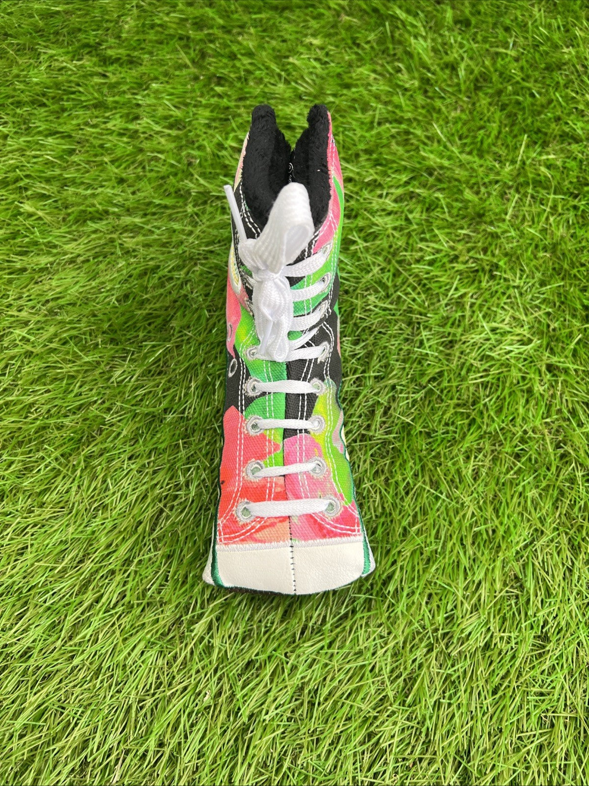 Handmade Patrick Gibbons Floral Converse Blade Putter Cover