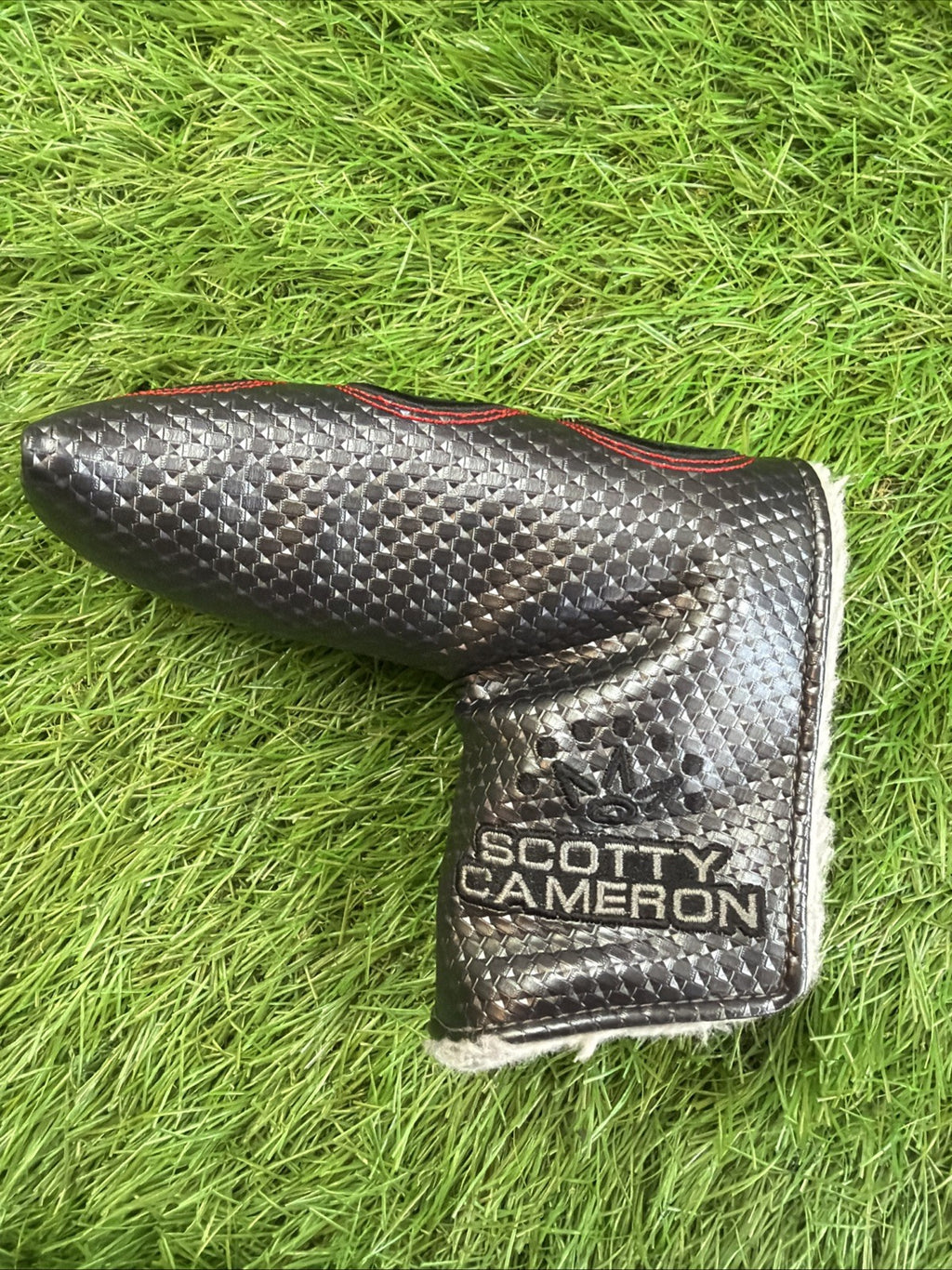 Scotty Cameron Three Dot Gray Headcover Blade Putter