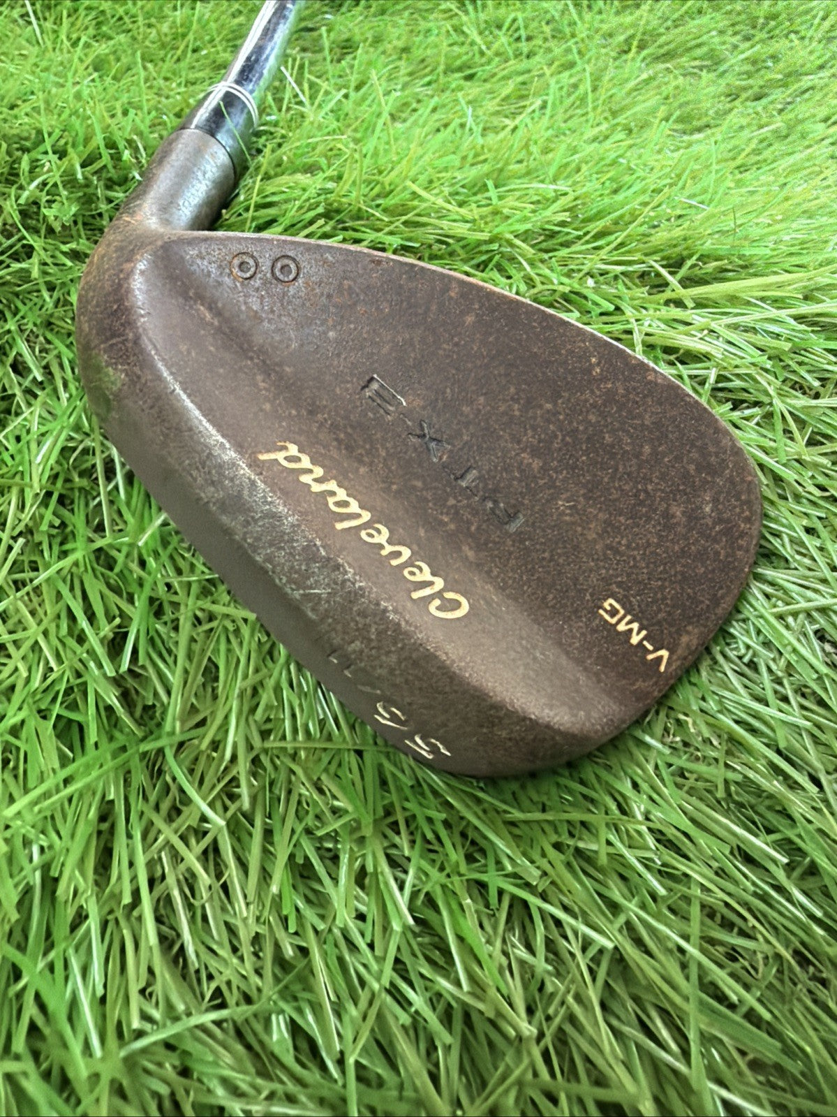 Cleveland RTX 3 Raw 56° Wedge V-MG RH Steel Shaft 35.5"