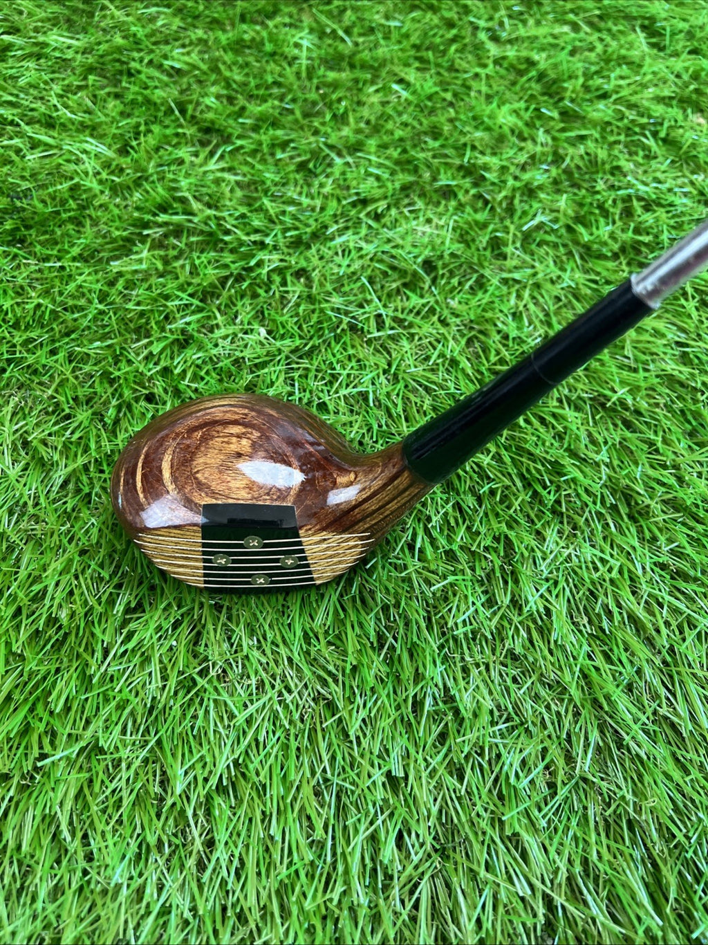 Vintage Wilson Z-80e 2 & 3 Wood RH True Temper Step Down Shaft Leather Grip