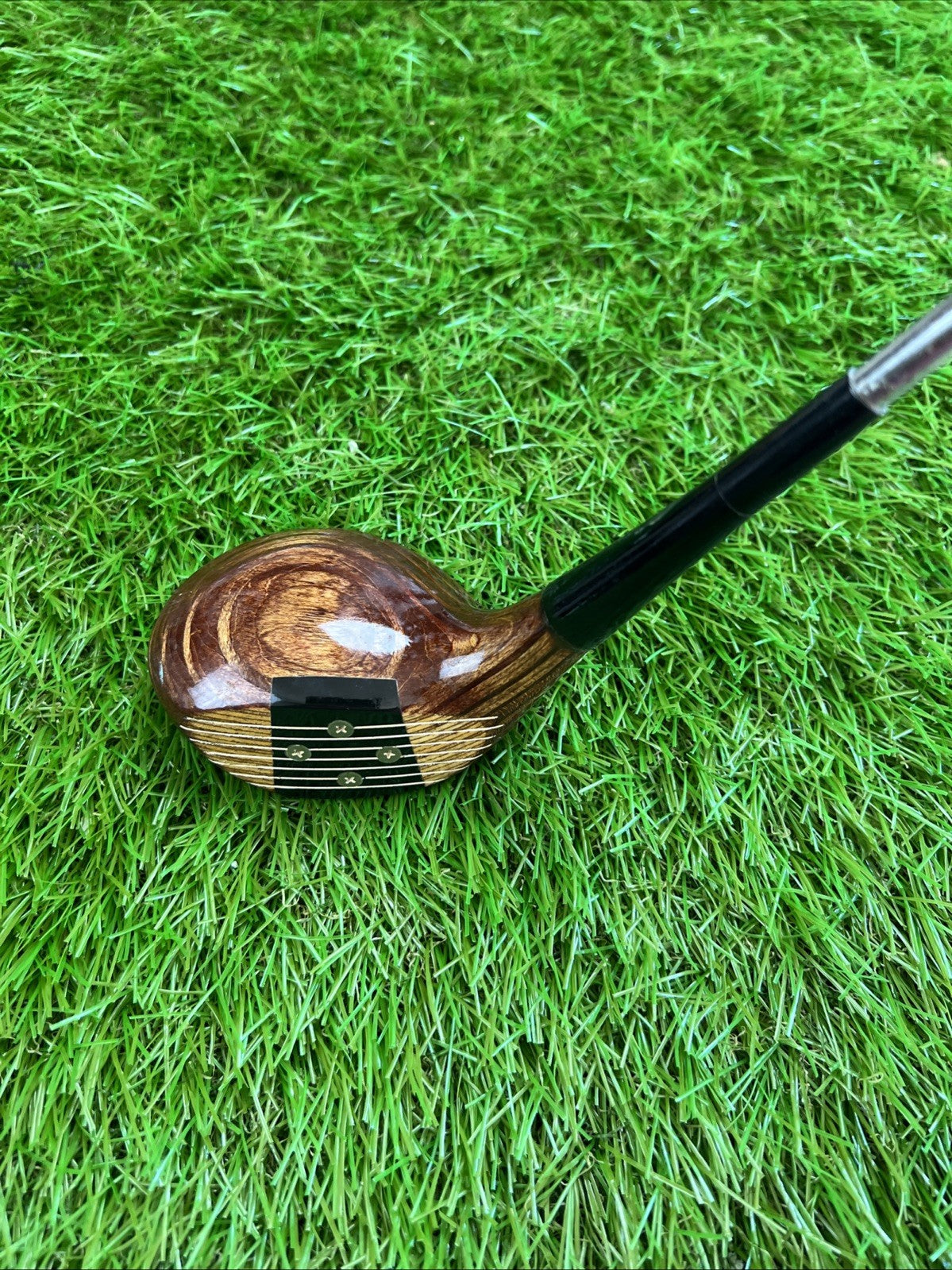 Vintage Wilson Z-80e 2 & 3 Wood RH True Temper Step Down Shaft Leather Grip