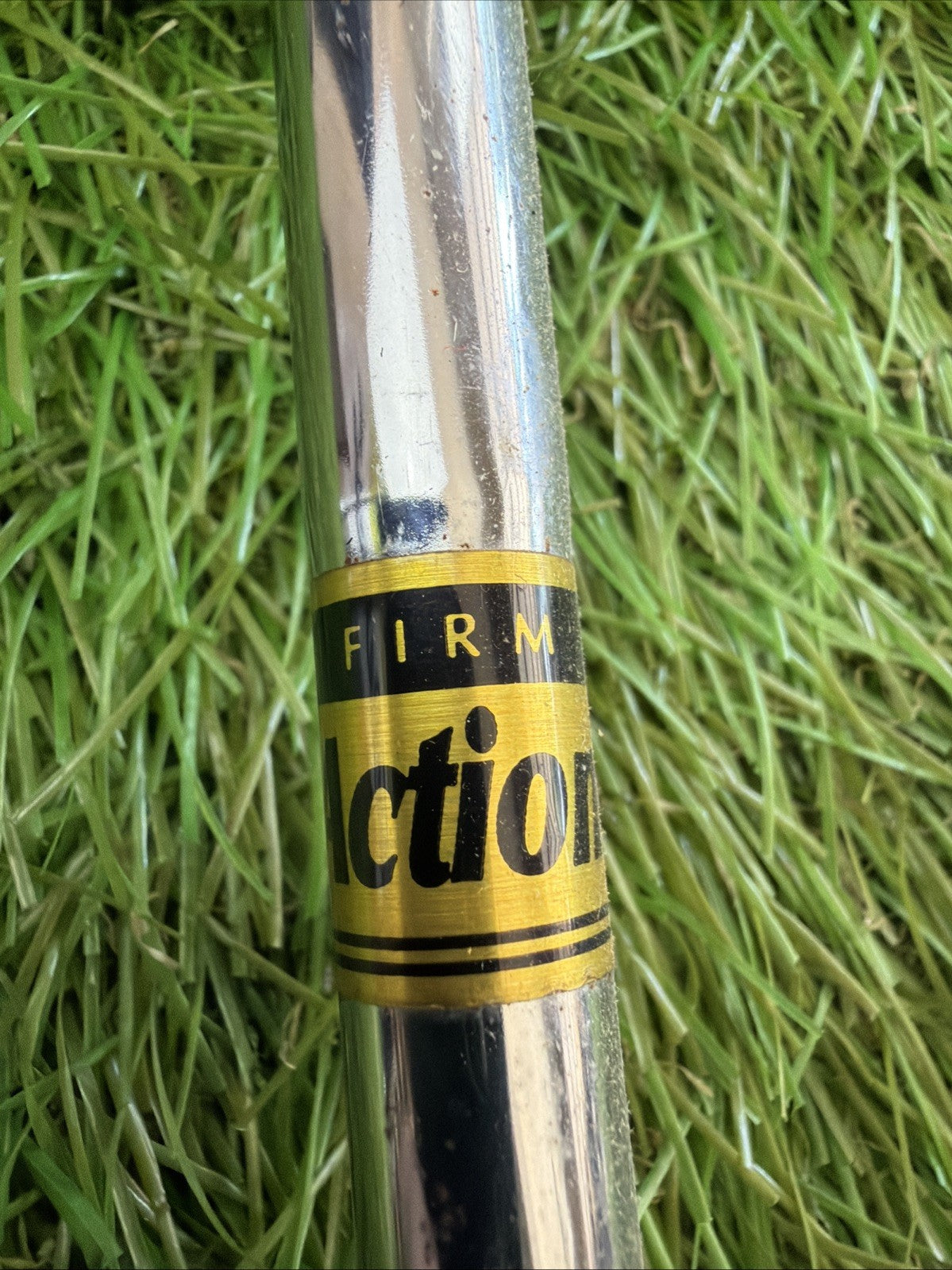 Acculine Shoot Out 1 Iron Oversize RH Firm Flex Steel Shaft 40"