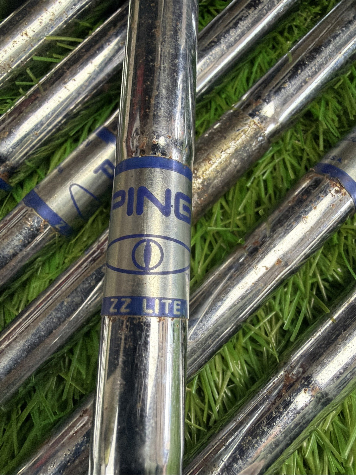 Ping Eye "Cat Eye" Iron Set (2-PW) Black Dot RH ZZ Lite Siff Flex Shafts