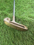 Vintage RAM Horned 650 Brass Putter RH True Temper Shaft 35.5"