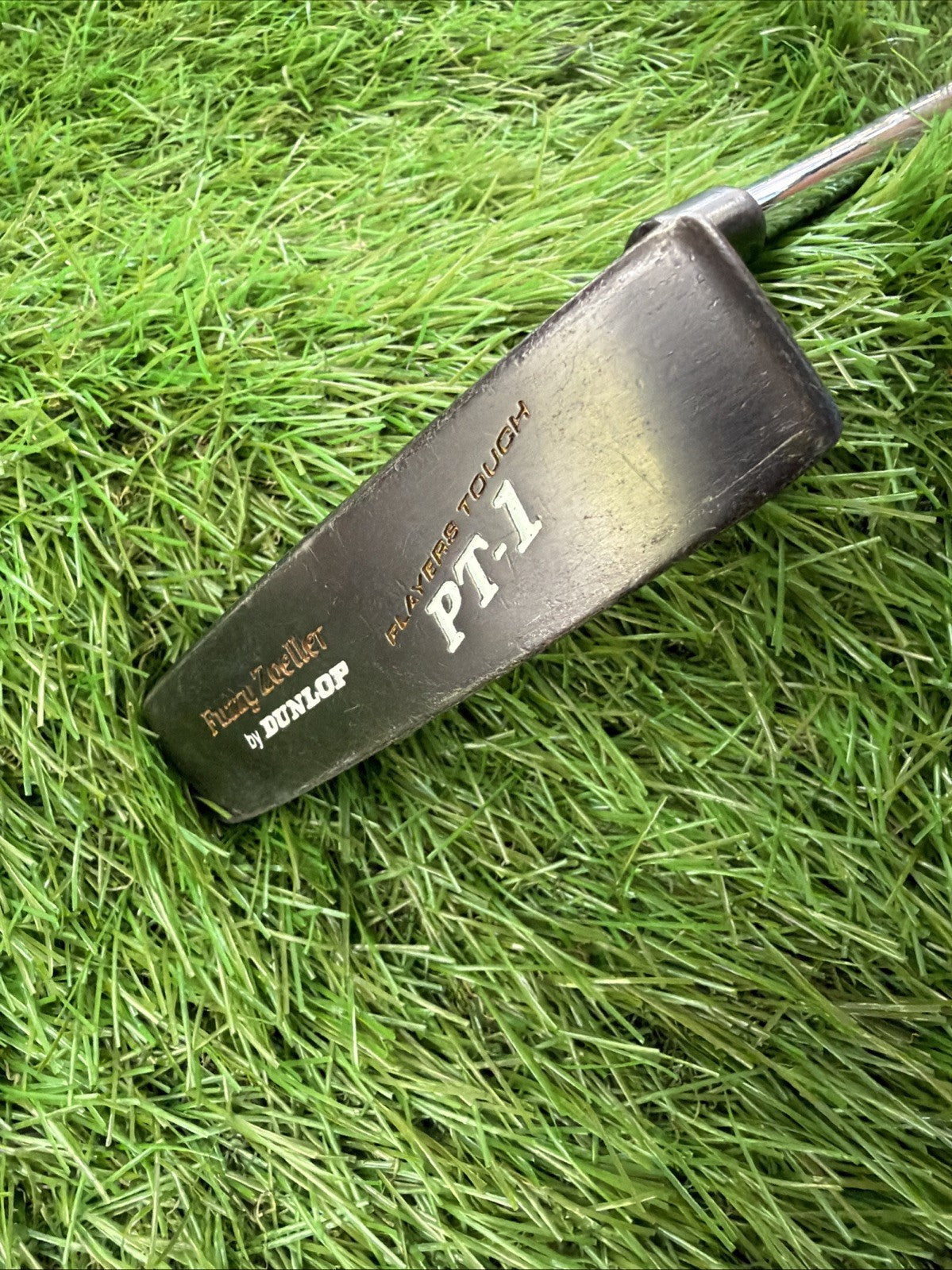 Dunlop Fuzzy Zeller PT-1 Blade Putter RH Steel Shaft 35"