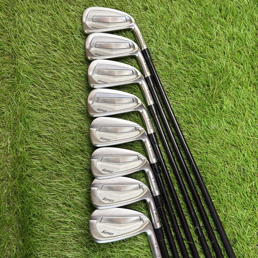 Ping i210 Iron Set (3-PW) Blue Dot RH ALTA Distanza 40g Soft Regular Flex