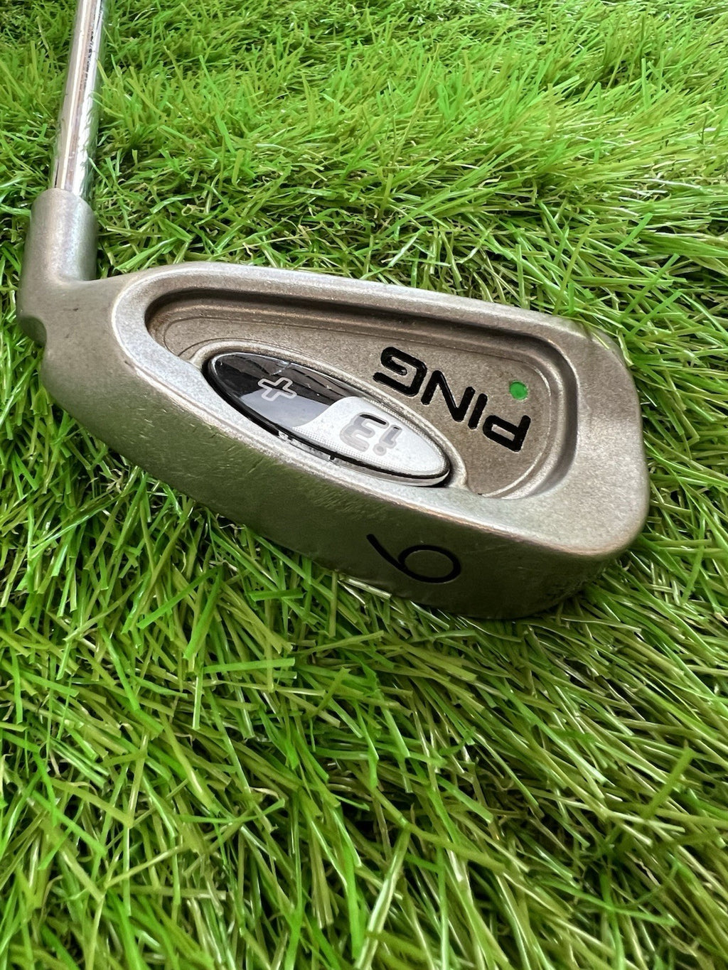 Ping i3+ 6 Iron Green Dot RH Stiff Flex Steel Shaft 37.5"