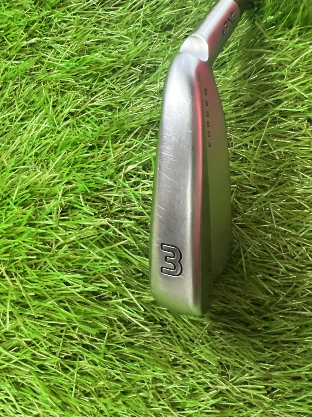 Ping i500 Forged 3 Iron Blue Dot RH N.S. Pro Modus X Stiff Flex Shaft 39.5"