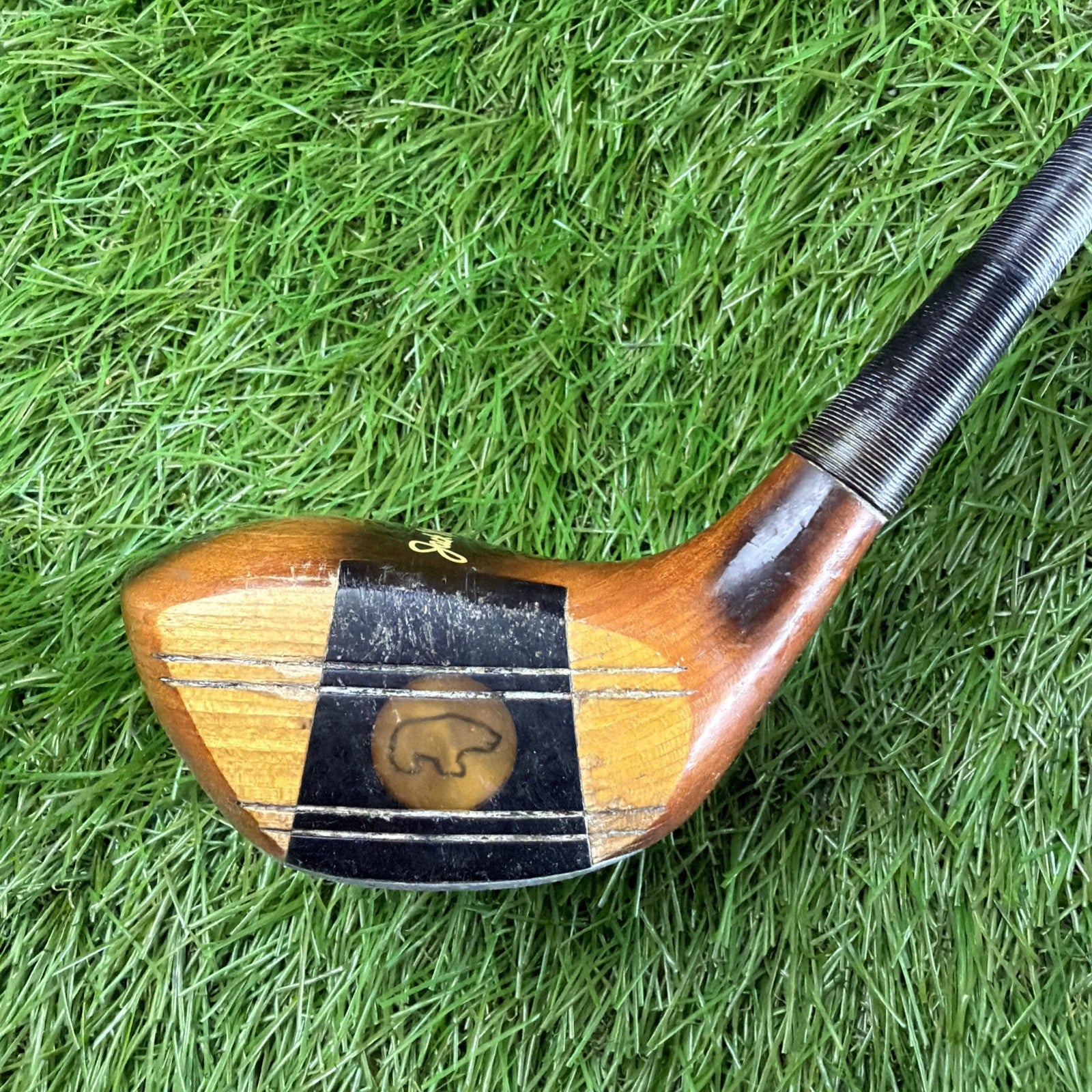 Vintage MacGregor Golden Bear 1 Wood RH Regular Flex Steel Shaft 43.5"