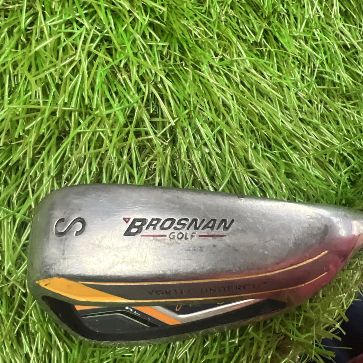 Rare Brosnan Mustang MK7 Sand Wedge Vortec Undercut RH Steel Shaft 35.5"