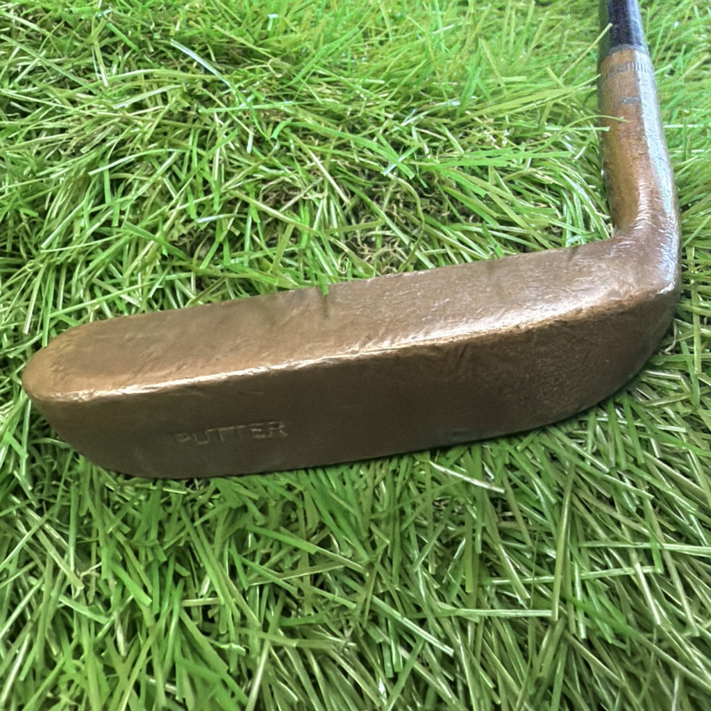 Vintage Louisville Grand Slam Model B Putter RH Leather Grip 34.5"
