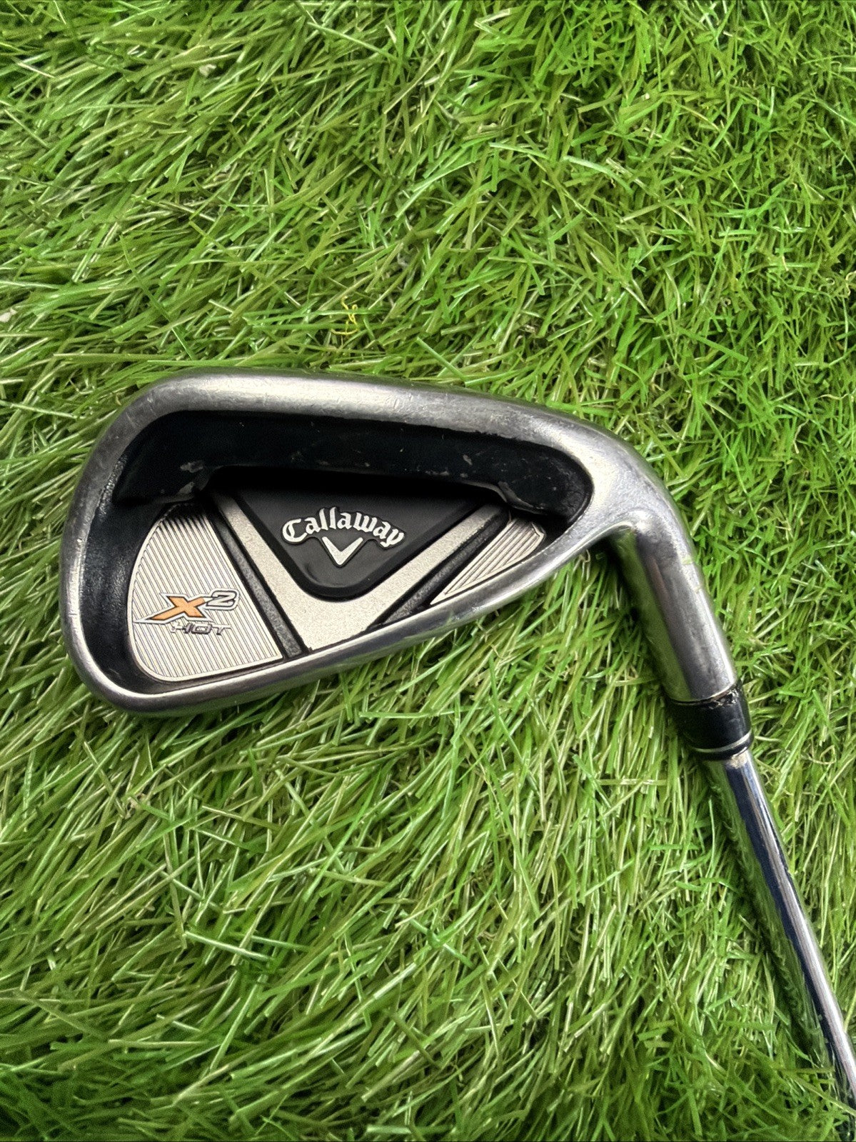 Callaway X2 Hot 8 Iron RH True Temper Speed Step 85 Stiff Flex Shaft 37"