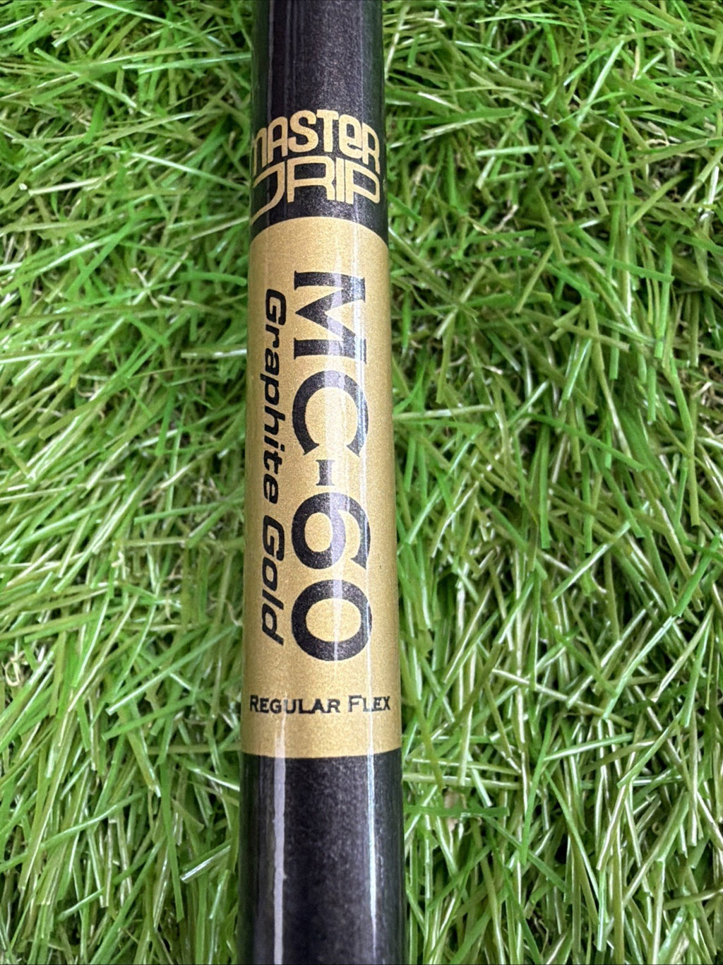 Master Grip 24° 7 Wood Black Steel RH MC-60 Regular Flex Graphite Shaft 42.25"