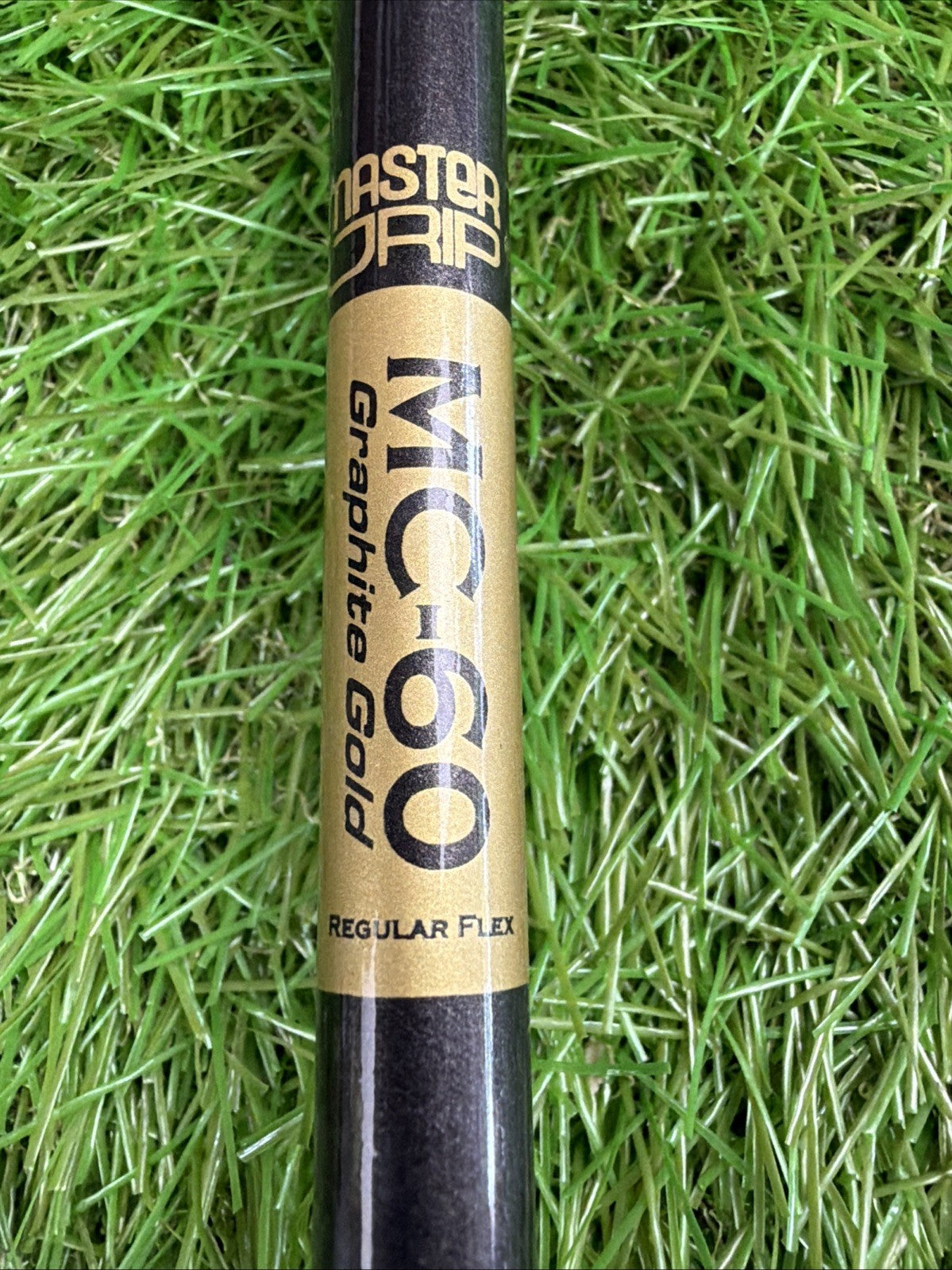 Master Grip 24° 7 Wood Black Steel RH MC-60 Regular Flex Graphite Shaft 42.25"