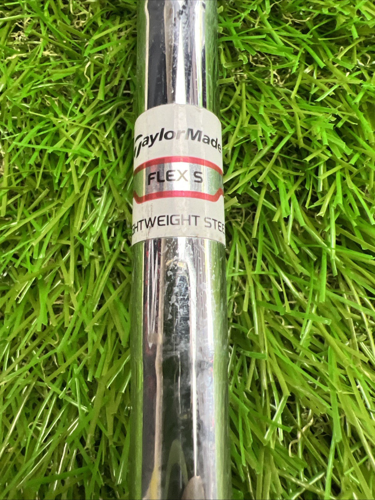 TaylorMade RocketBallz 6 Iron RH Stiff Flex Shaft MId Size Grip 37.75"