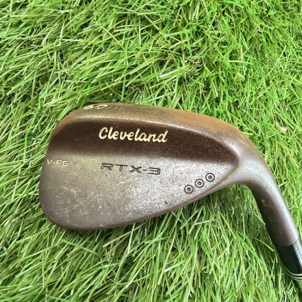 Cleveland RTX3 Raw 60° Wedge V-FG RH Steel Shaft 35.5"